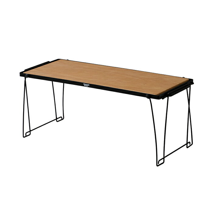 テーブル 組立式 Stera Stacking Table Wood STR-9035WD 幅900x奥行375x高さ355mm 弘益