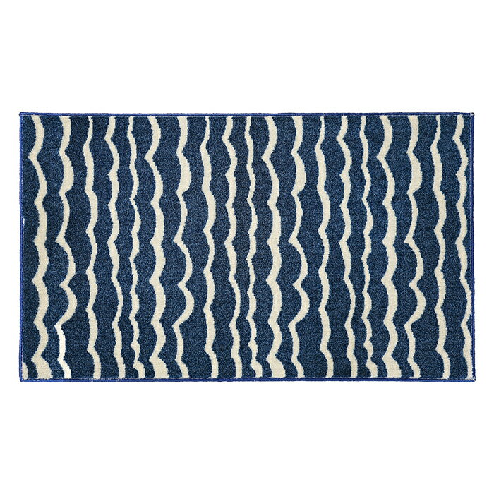 Rakuten - マット Tomoko Murata Ripple Blue 国産 45x75cm クリーンテックス