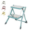 脚立 折りたたみ式 FOLDING 2-STEPS LADDER 幅490x奥行440x高さ485mm ダルトン