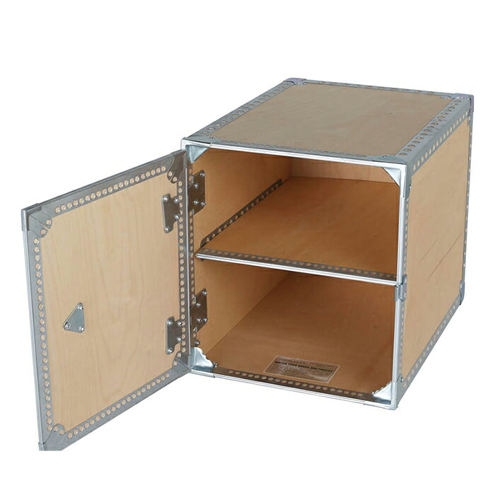 キャビネット WOODEN CABINET WITH LAYER 121-372 幅305x奥行395x高さ350mm ダルトン [2]