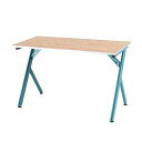 デスク 組立式 WORKING DESK BLUE F21-0391 幅1200x奥行600x高さ740mm ダルトン