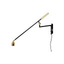 照明 電球別売 デックス 1灯 アームウォールライト TC-1029-BK 幅769x奥行48x高さ255mm TIC
