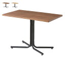 テーブル 組立式 ダリオ カフェテーブル END-224T 幅100x奥行60x高さ67cm 東谷