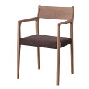 アームチェア 完成品 国産 JPC-122OAK 幅50.5x奥行48x高さ78cm 東谷(3)