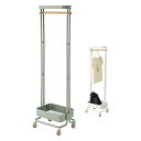 ハンガー ワゴン 組立式 PW-55 幅50x奥行36x高さ156cm 東谷