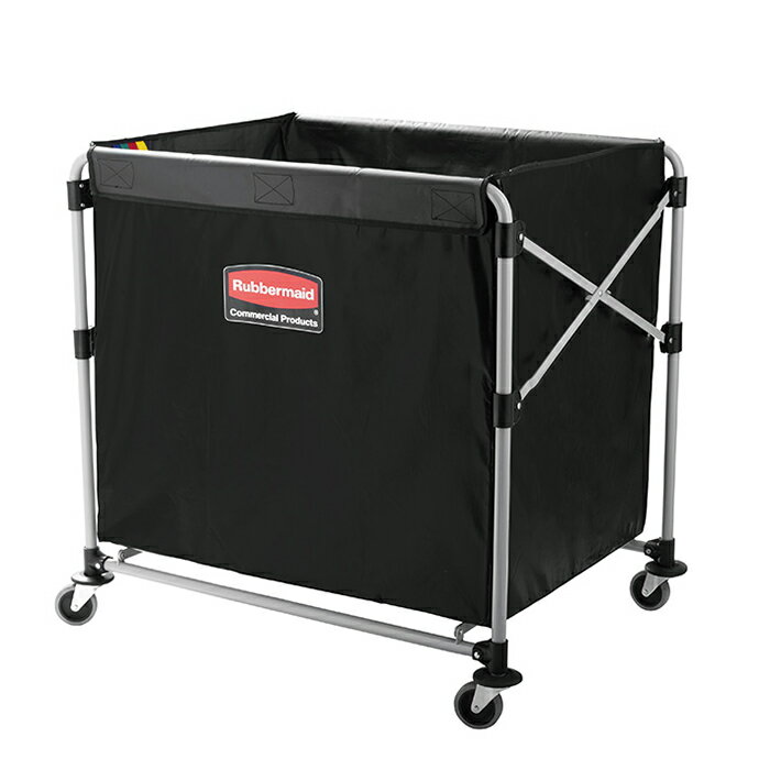 Rakuten - Xカート ワイドタイプ 300L RM1881750BK 幅953x奥行612x高さ864mm ラバーメイド