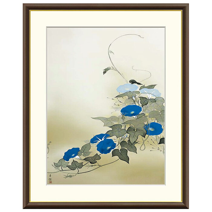 Rakuten - 額絵 朝顔 小林古径 42x34cm 三幸