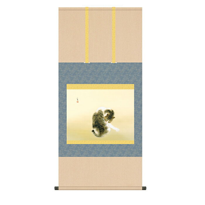楽天市場】猫（掛軸｜アート・美術品・骨董品・民芸品）：ホビーの通販