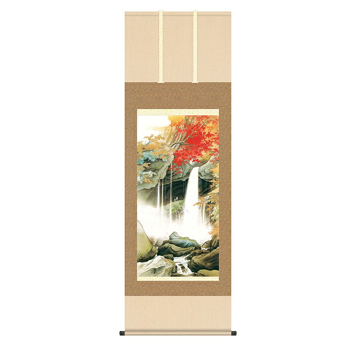 Hanging Scrolls - 掛け軸 日光裏見滝 川合玉堂 54.5x165cm 三幸