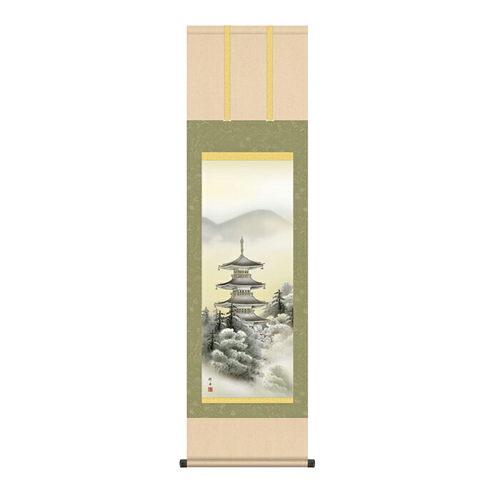 三幸 SANKOH悠久の歴史の中で育て守られてきた伝統の美は私たちの暮らしと心を豊かに彩るとともに、将来に継承しなければならない貴重な文化遺産です。日本画は、私たちの心の糧として暮らしの中に深く溶け込み、その典雅な薫り高い伝統美は見る人に深い共感と感銘を与えてくれます。本誌：新絹本※ご同意をお願いします商品画像は撮影環境やお客様の環境により実物とは異なって見える場合がございます。画像と比べて明るさや光沢、質感等が全く違うと感じられる場合もございます。これらによる返品交換は固くお断りします。※メーカー直送商品
