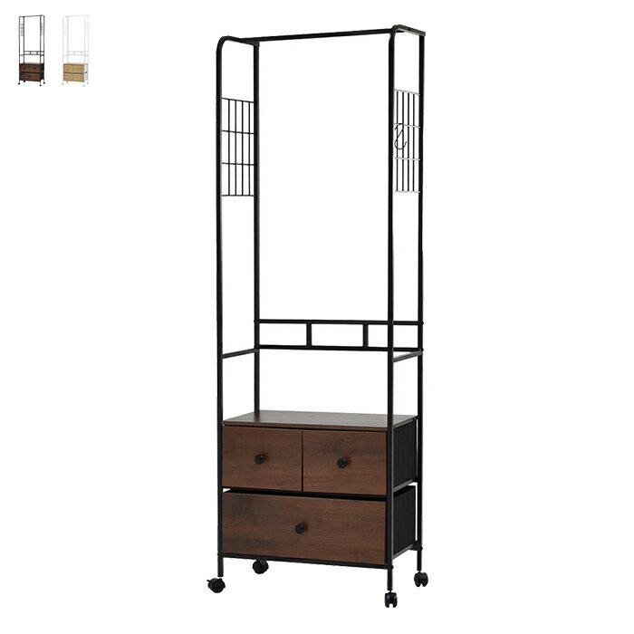 ハンガーラック 組立式 RVLS0385 幅560x奥行300x高さ1740mm B.Bファニシング