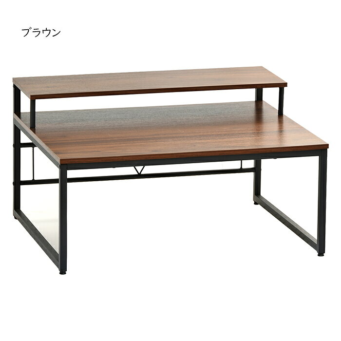 机 組立式 メラミン ローデスク ONDK0108 幅800x奥行650x高さ450mm B.Bファニシング [2]