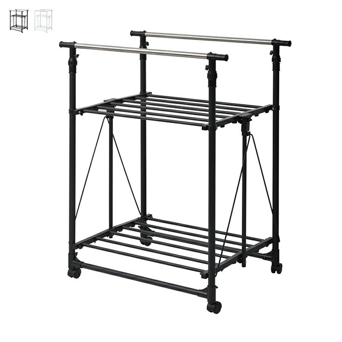 洗濯物干し 組立式 ONLR-0065 幅770〜1210x奥行540x高さ1020〜1690mm B.Bファニシング(3.0)