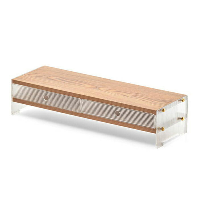 Rakuten - アクリル 収納棚 組立式 ワイドタイプ ONLS0344 幅620x奥行205x高さ135mm B.Bファニシング