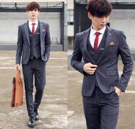 \~★期間限定タイムセール★~/【累計10,000点販売】スーツ メンズ 3ピーススーツ グレンチェック柄スーツ スリムスーツ おしゃれスーツ カジュアルスーツ ビジネススーツ フォーマルスーツ スリーピース スーツ スタイリッシュスーツ ビジネススーツ 春夏 秋冬