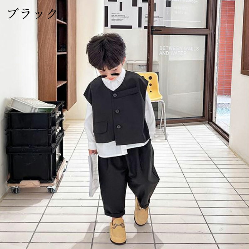 3点セット 子供服 フォーマルスーツ 男の子 子供スーツ 男の子 キッズ フォーマル ...