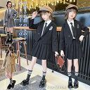 ★期間限定5130~4880円★3点セット キッズスーツ セットアップ 女の子 ジャケット シャツ スカート ネクタイ付き フォーマル スーツ 七五三スーツ 発...