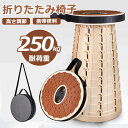 【250kg耐荷重】期間限定!3980円→3380円 折りたたみ椅子 アウトドア コンパクト 伸縮スツール 折り畳みスツール 高さ調節 折りたたみチェア スツー...