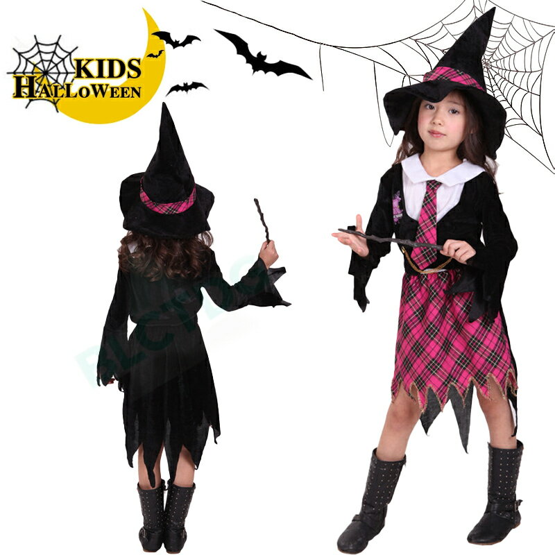 ハロウィン 衣装 子供 女の子 魔女 精霊 巫女 仮装 コスチューム ハロウィーン ダンス衣装 キッズ コスプレ コスチューム ハロウィン 衣装 コスプレ 仮装 110 120 130 140