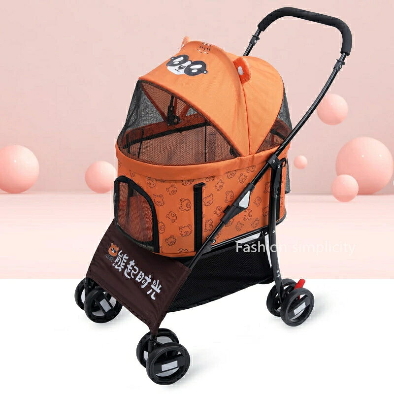 ペットカート 小型犬 ペットカート パンダ 犬 カート パンダ柄 犬カート panda ペ...