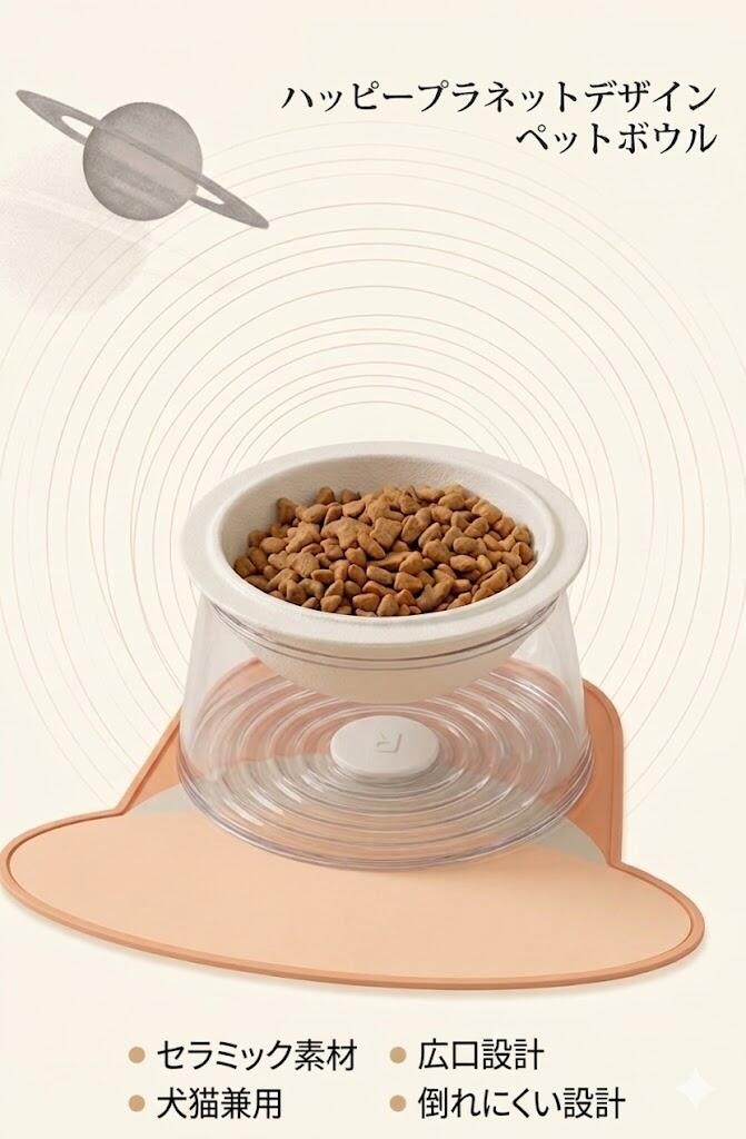 【4/20限定価額　P5倍】フードボウル 食べやすい 傾斜 高さがある おしゃれ 陶器 猫 犬 食器 餌入れ ペット 猫用食器 猫の食器 吐き戻し ご飯皿 猫皿 餌皿 ご飯台 餌台 食器台 フードボール フードスタンド オシャレ かわいい 斜め セラミック 小型犬 犬用食器