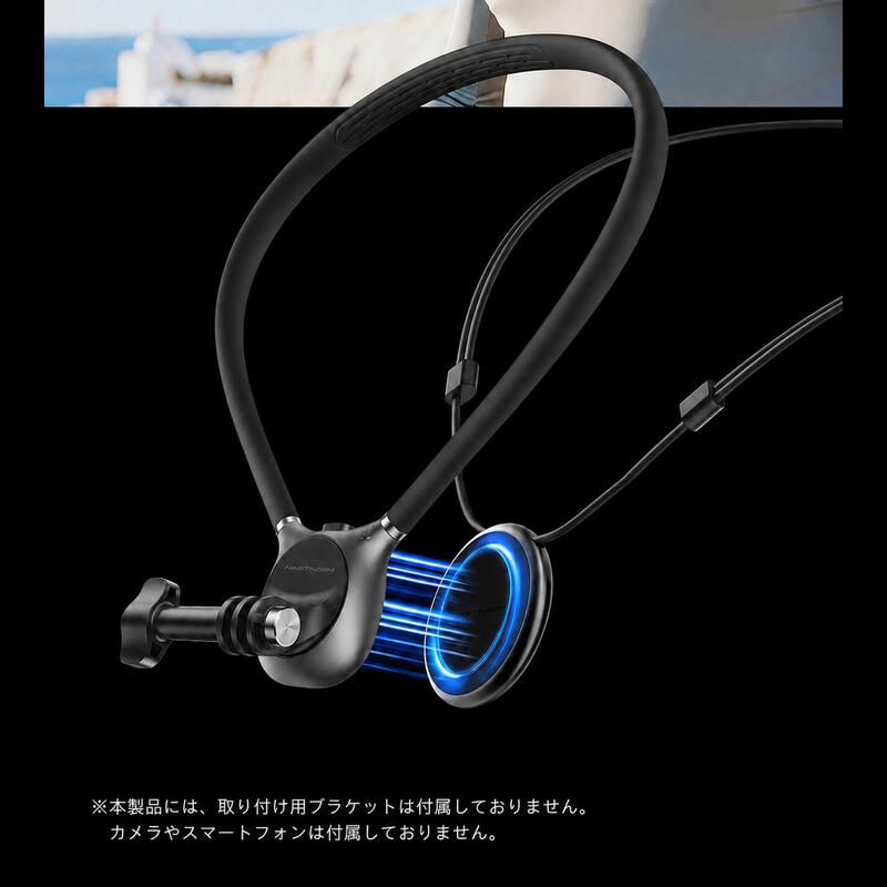 「9/25限定価額　P5倍」【即日発送】S7 ULTRA 新型 首掛けネックレス式 強力マグネット ワンタッチ着脱 360°回転 180°角度調整 縦横撮影 GoPro DJI Osmo Action Insta360対応 アクションカメラ スマホ ハンズフリー atb6767-10000054 atbonlineshop サンプル画像2