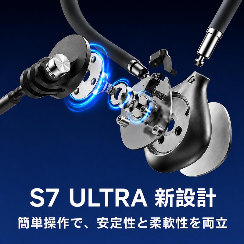 「9/25限定価額　P5倍」【即日発送】S7 ULTRA 新型 首掛けネックレス式 強力マグネット ワンタッチ着脱 360°回転 180°角度調整 縦横撮影 GoPro DJI Osmo Action Insta360対応 アクションカメラ スマホ ハンズフリー atb6767-10000054 atbonlineshop サンプル画像3