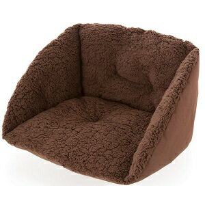 腰まであったかボアクッション ブラウン