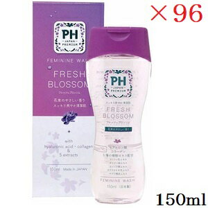 PH JAPAN フェミニンウォッシュ 150ml フレッシュブロッサム ×96セット