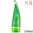 ホリカホリカ アロエ99% スージングジェル 無香料 250ml ×5セット