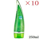 ホリカホリカ アロエ99% スージングジェル 無香料 250ml ×10セット