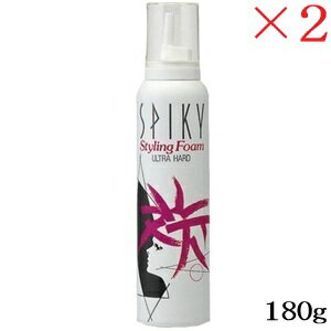 イリヤ スパイキースタイリングフォーム ウルトラハード 180g ×2セット