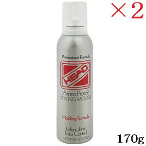 HEAD スタイリングムース 170g ハードホールド ×2セット