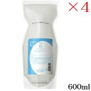 タマリス ラクレア オー シャンプー C 600ml レフィル 詰替用 ×4セット