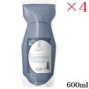 タマリス ラクレア オー シャンプー K 600ml レフィル 詰替用 ×4セット
