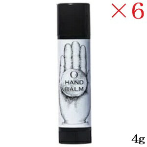 O SKIN&HAIR オースキン＆ヘア オー・ハンドスティックバーム 4g ×6セット