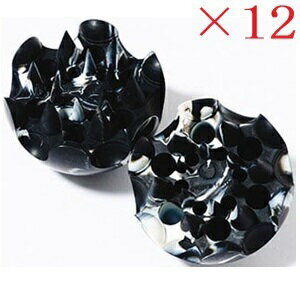 O SKIN&HAIR オースキン＆ヘア オー・リラクゼーションボール ブラック ×12セット