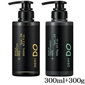 デミ ドゥ スカルプシャンプー メン OS 300ml + トリートメント メン OS 300g (医薬部外品)