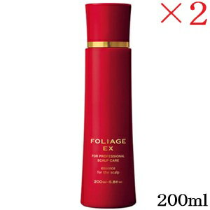 (特価)中野製薬 ナカノ フォリッジ スキャルプエッセンス EX-RD 200ml ×2セット (医薬部外品)