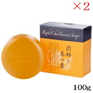 柿茶 タンニンソープ 100g ×2セット