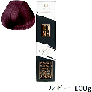 商品のご説明 商品概要 低刺激なのに透明感カラー！ ○ベリセアキレート 「キレート」は邪魔な金属イオンを封鎖。透明感を出します。浸透促進作用のあるベリセアの成分が染料を定着させます。 ○ダブルコンフリー 刺激作用のあるコンフリーエキスが、1剤2剤に入っています。 ○低アルカリモイスチャー カチオン化ポリマーが、毛髪を保護しツヤを出しモイスチャーします。 IROMEヘアカラーシリーズはアルカリ度0〜3.4で、これは従来のヘアカラーと比べ、約1/2程度です。 ご使用方法 ---- 内容量 100g その他の種類（クリックで商品ページへ移動できます） IROME 成分 ---- 海外発送ご希望のお客様へ会社概要を必ずお読みください。Please be sure to read this　　Corporate profile メーカー KYOGOKU 商品区分 医薬部外品/日本 広告免責 ＠Beauty 〒601-8022　京都府京都市南区東九条北松ノ木町28-1-509 050-3823-8201 atbeautyplus@shop.rakuten.co.jp