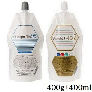 メロス ストレートチオ 95 1剤 400g + OX 2剤 400ml (医薬部外品)