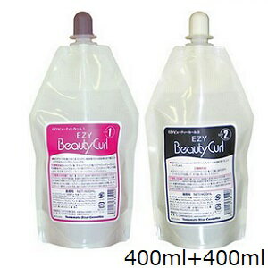 EZY カーリング剤 ビューティカール 1剤 400ml + 2剤 400ml EZY カーリング剤 ビューティカール 1剤 400ml + 2剤 400ml
