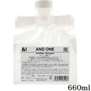 AND ONE ケアブルシャンプー 600ml