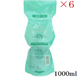 ビーエックス クレイエステ シャンプー EX 1000ml レフィル 詰替用 ×6セット