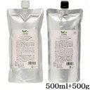 DEMI デミ ユント シャンプー モイスト 500ml + トリートメント 4 500g レフィル 詰替用(4)