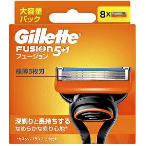 ジレット フュージョン マニュアル5+1替刃 8個入