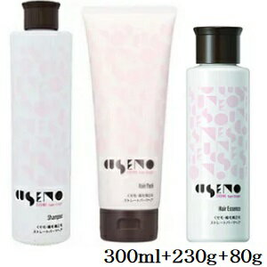 パシフィックプロダクツ クセノ シャンプー 300ml + ヘアパック 230g + ヘアエッセンス 80g 1