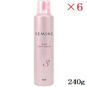 リアル化学 レミノ ヘアソフトクリーム 3 240g ×6セット 1