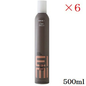 WELLA ウエラ EIMI エクストラボリュームムース 500ml ×6セット